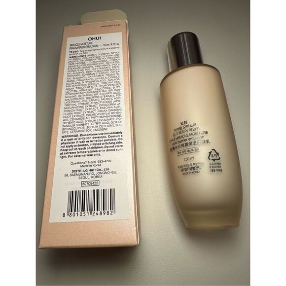 O HUI Miracle Moisture Toner Emulsion 130ml - Picture 3 of 6